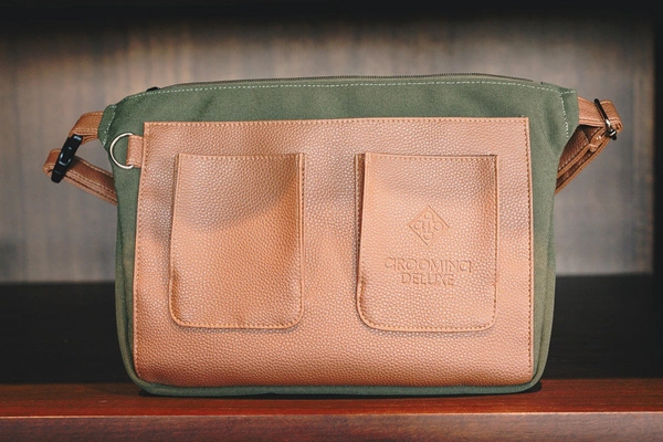 Torba Bag Canvas Kentucky Grooming Deluxe - brąz/khaki
