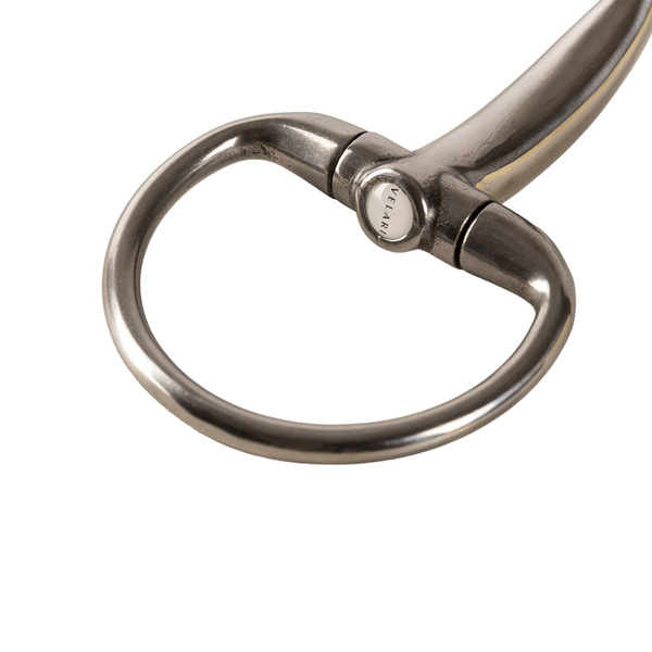 Velari wędzidło Eggbutt Single Jointed Stainless Steel 16 mm