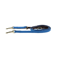 Pleciona smycz Kentucky Nylon 2m - błękitna
