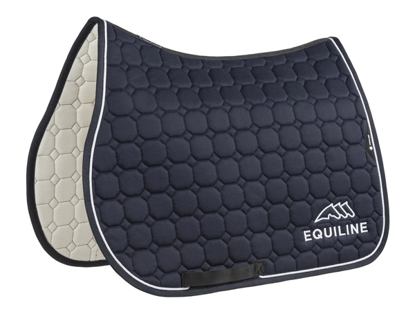 Czaprak Equiline Outline - granatowy