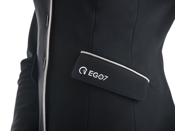 Damski frak Ego7 Elegance CL - czarny z szarymi dodatkami