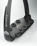 Strzemiona Veredus Vita Stirrup Steel1 Dark - czarne