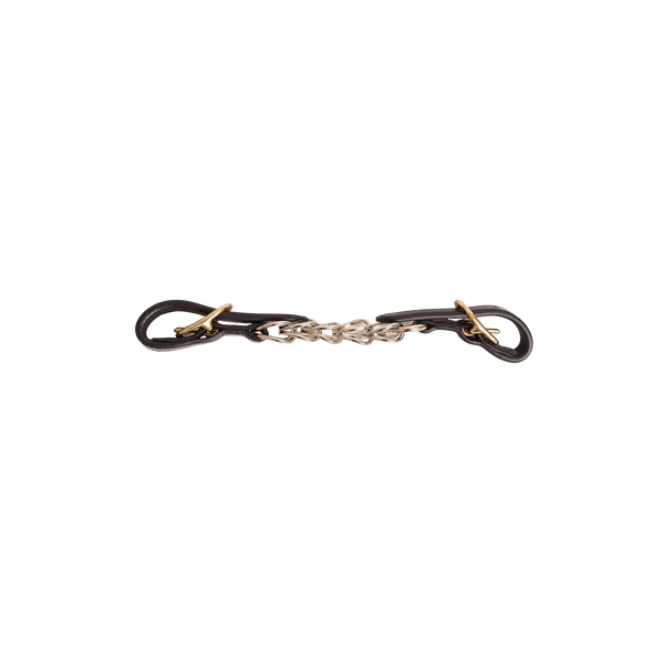 Dy'on łańcuszek do Hackamore Chain Single D Collection - czarny