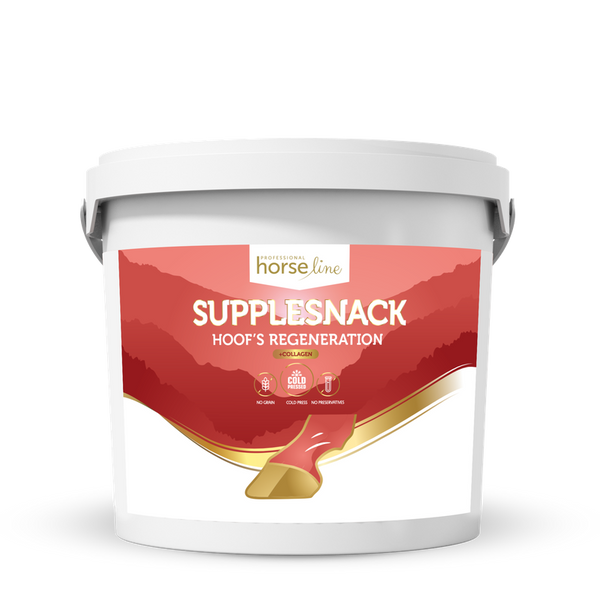 HorseLinePRO SuppleSnack Hoof's Regeneration - suplementy wspomagające kopyta koni w smaczkach 3200g