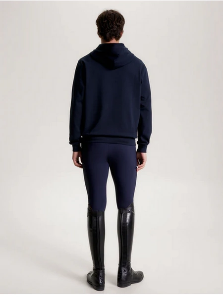 Męska bluza Tommy Hilfiger Williamsburg Graphic - granatowa