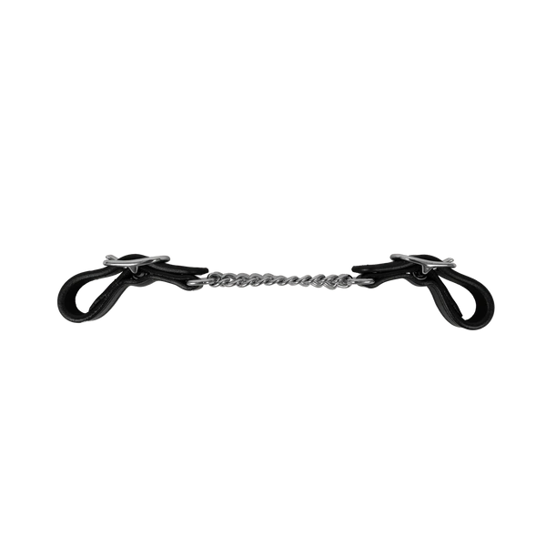 Dy'on łańcuszek do Hackamore Chain Double New English - czarny