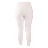 Damskie legginsy Kentucky Classic z pełnym lejem - białe