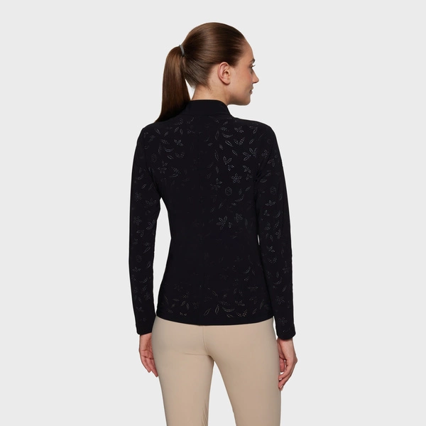 Perforowana letnia bluza Samshield Hannah - czarna