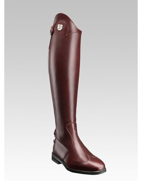 Oficerki MARYLIN Tucci Boots bordowe