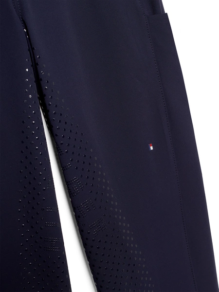 Legginsy Tommy Hilfiger Hudson - granat desert sky