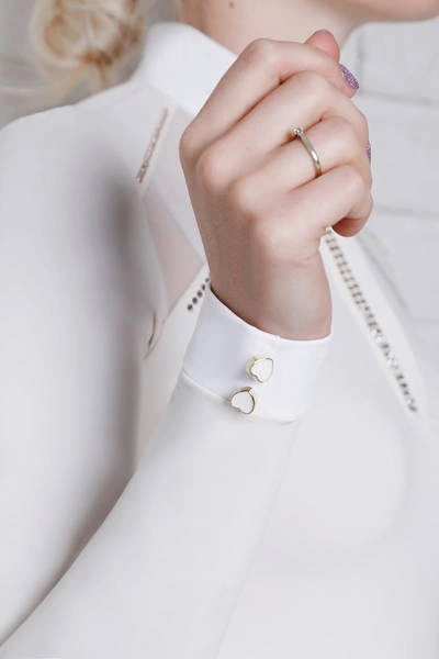 Koszula konkursowa Fleur de Lys Poppy - kremowa