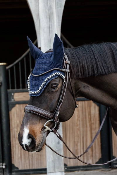 Kentucky nauszniki Wellington BIG Stone & Pearl - granatowe