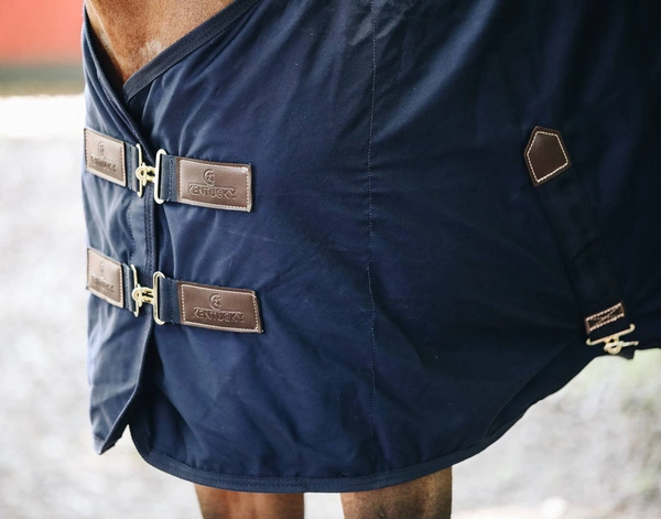 Kentucky derka bawełniana Cotton Sheet - granatowa