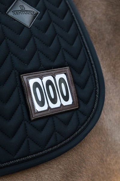 Kentucky czaprak Fishbone Competition Jumping - czarny