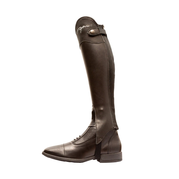 Czapsy Exel Half Chaps Dy'on - czarne gładkie
