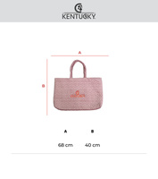 Kentucky torba Velvet Logo - emerald