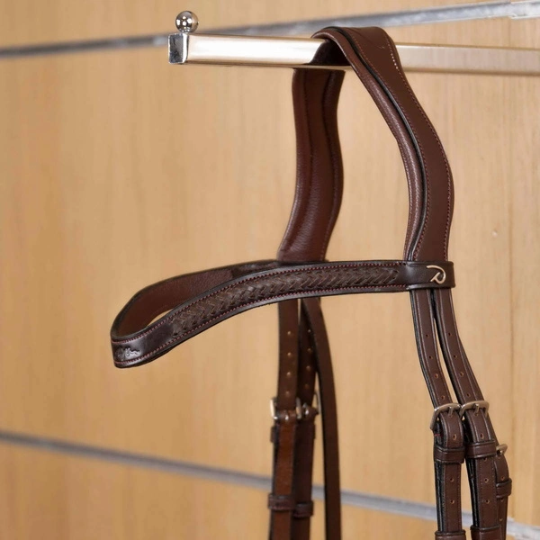 Opadający naczółek z plecionką Dy'on New English