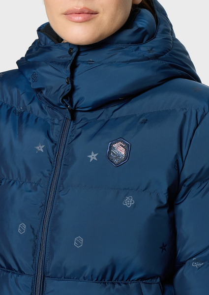 Kurtka Samshield BILLIE EMBLEM EDITION - niebieska