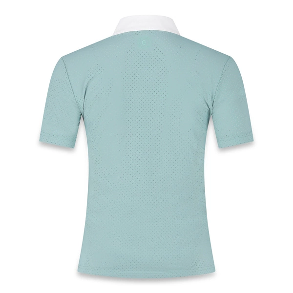 Damska koszula konkursowa z krótkim rękawem Kentucky Heritage Air - miętowa