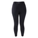 Damskie legginsy Kentucky Classic z kolanowym lejem - granatowe
