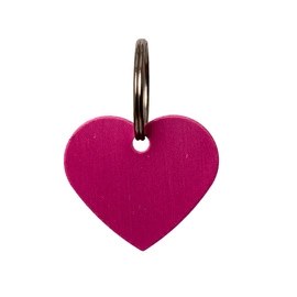 Kentucky zawieszka Heart do grawerowania - różowa