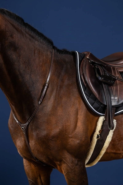 Skórzany napierśnik Dy'on Yoke US Jumping