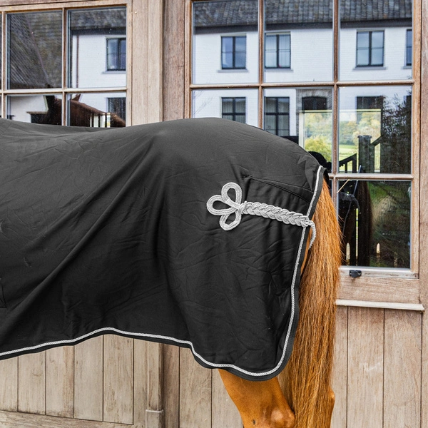 Kentucky derka polarowa Prize Giving Cooler Fleece Rug - czarna