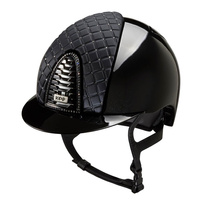 Kask KEP Cromo 2.0 Polish Milano New Satin Cross Collection - czarny