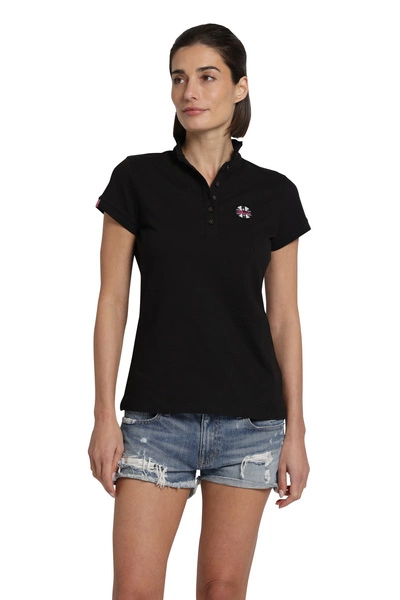 Koszulka polo Spooks Violah - czarna