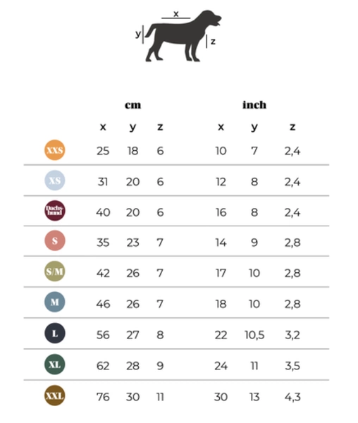 Kentucky derka dla psa Original - bordowa