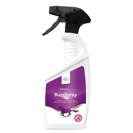 HorseLine BuzzSpray 700ml - naturalny preparat pomagający utrzymać kleszcze, komary i gzy z dala od koni