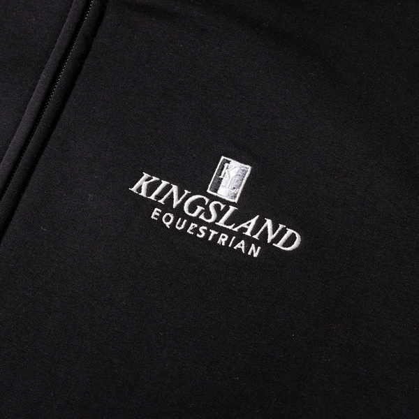 Bluza Kingsland Classic Unisex Sweat Jacket - czarna