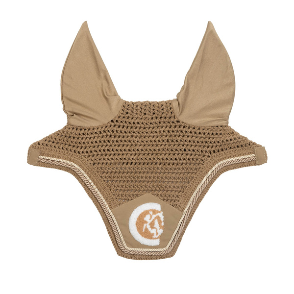 Kentucky nauszniki Wellington 3D Logo Rope - beżowe