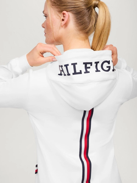 Bluza Tommy Hilfiger Kingston Zipup - off white
