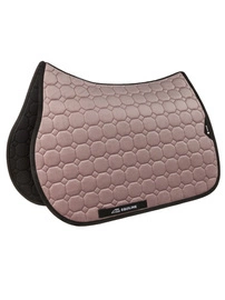 Czaprak Equiline Velvet Octagon Garog - pudroworóżowy