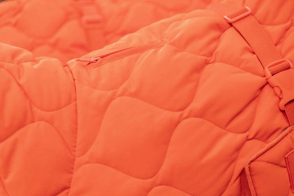 Kentucky derka dla psa Winter Pina - pomarańczowa