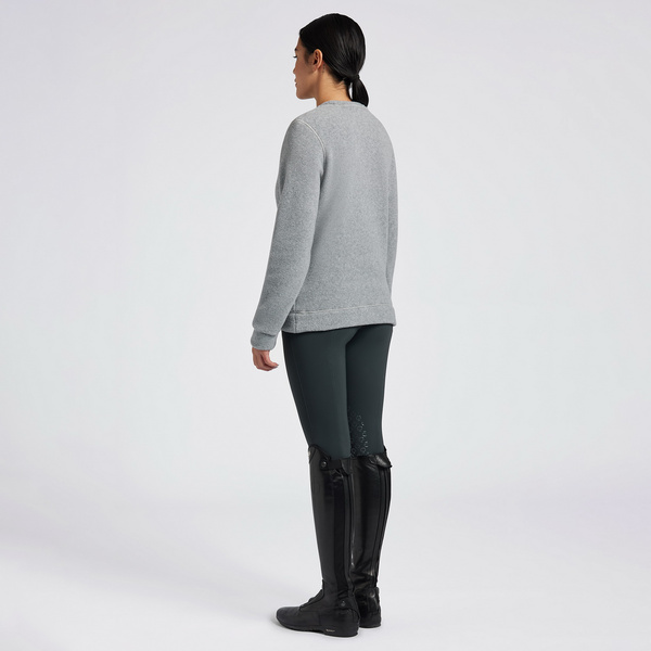 Bluza CT Fleece Crew Neck Pullover Cavalleria Toscana - szara