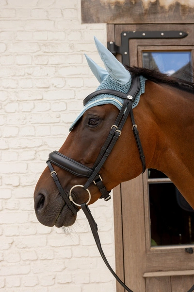 Nauszniki Kentucky Wellington Velvet Printing - błękitne