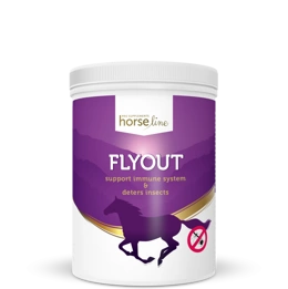HorseLine FlyOut - naturalny preparat przeciw komarom, gzom i kleszczom 700g