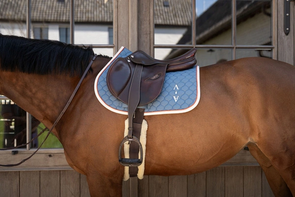 Puśliska Dy'on Leather Stirrup Straps Mono - brąz