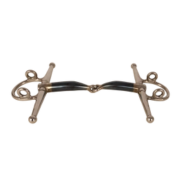 Velari Full Cheek Gag Single Jointed Sweet Iron 16 mm