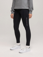Ocieplane legginsy Tommy Hilfiger Vermont - czarne