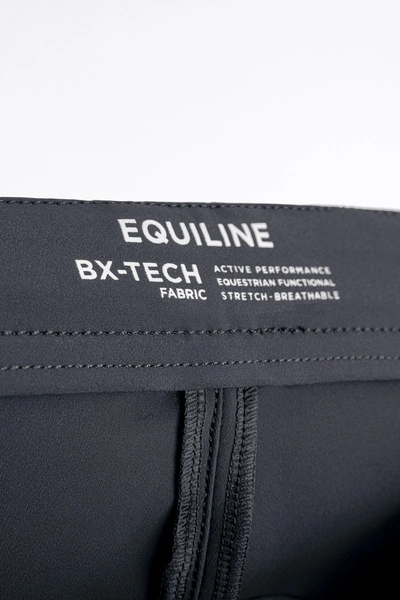 Damskie bryczesy Equiline Cornek z lejem kolanowym BX-TECH - szare