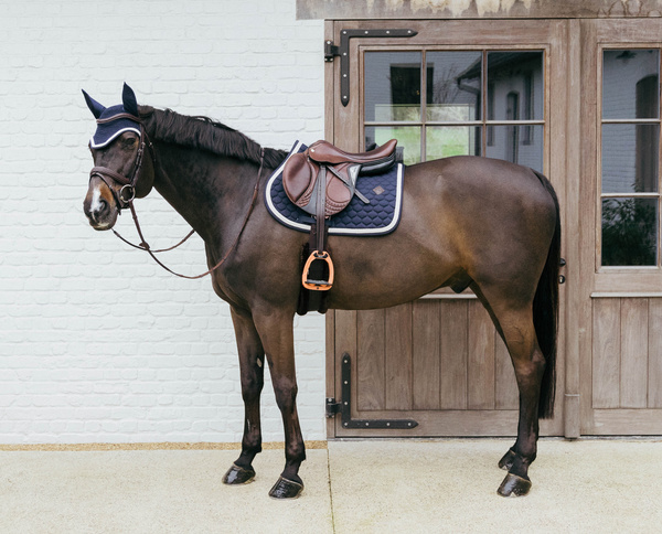 Kentucky czaprak Plaited Cord - granatowy