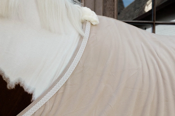 Kentucky derka polarowa Plaited Rope - beżowa