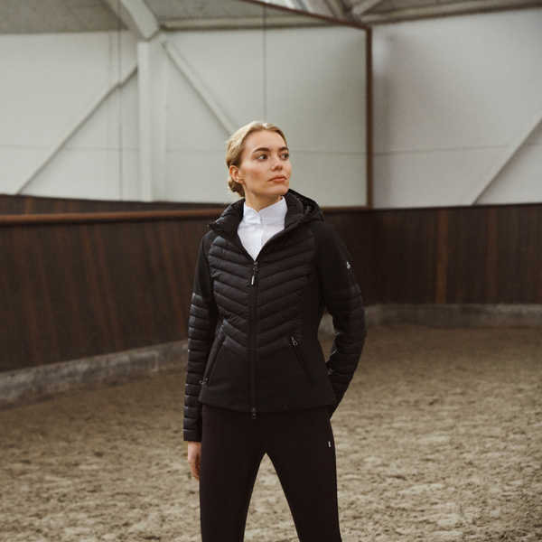 Kurtka damska Kingsland Classic Women's Hybrid Jacket - czarna