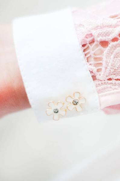 Koszula konkursowa Fleur de Lys Equestrian Cristall - różowa