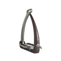 Strzemiona Veredus Vita Stirrup Steel1 - brązowe