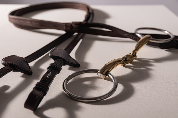 Velari wędzidło Snaffle Loose Ring Double Jointed Sweet Copper 16 mm