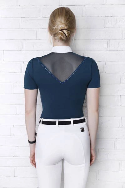 Koszula konkursowa Fleur de Lys Poppy Short - ciemna zieleń